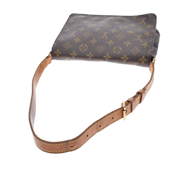 Louis Vuitton Monogram Shoulder Tango Brown Bag Musette - Picture 3 of 9